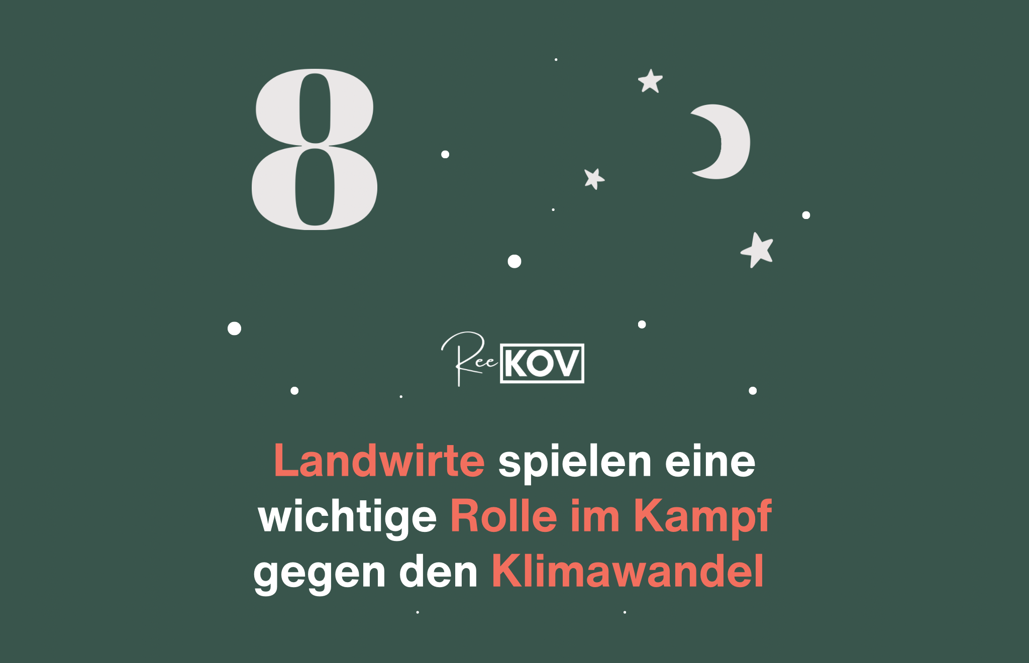 Landwirte spielen eine wichtige Rolle bei der Bekämpfung des Klimawandels und bei der Anpassung daran.