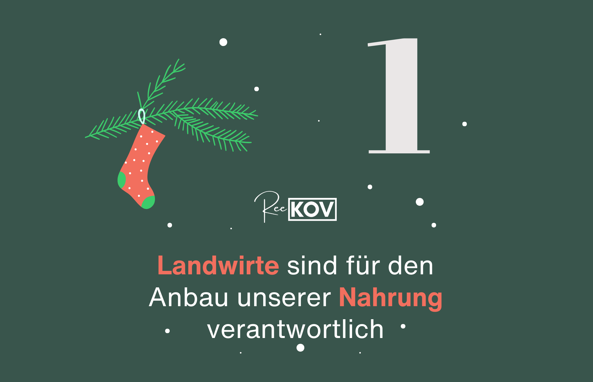 Jeden Tag enthüllen wir einen weiteren Grund, warum Landwirte auf der ganzen Welt von entscheidender Bedeutung sind. Mache dich bereit, um dich inspirieren zu lassen!