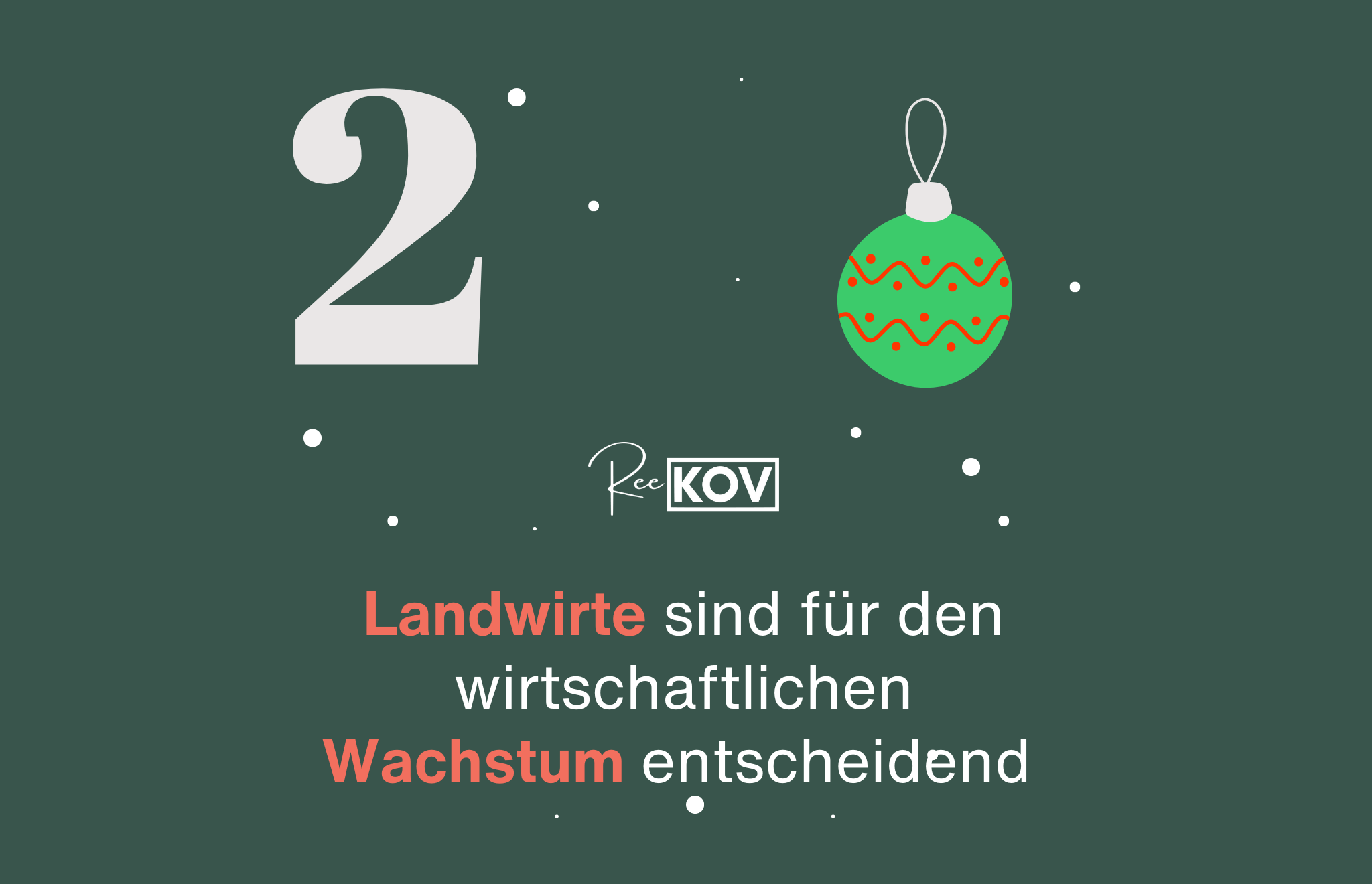 Landwirte sind nicht nur dafür verantwortlich, uns zu ernähren, sondern leisten auch einen wichtigen Beitrag zur Wirtschaft.