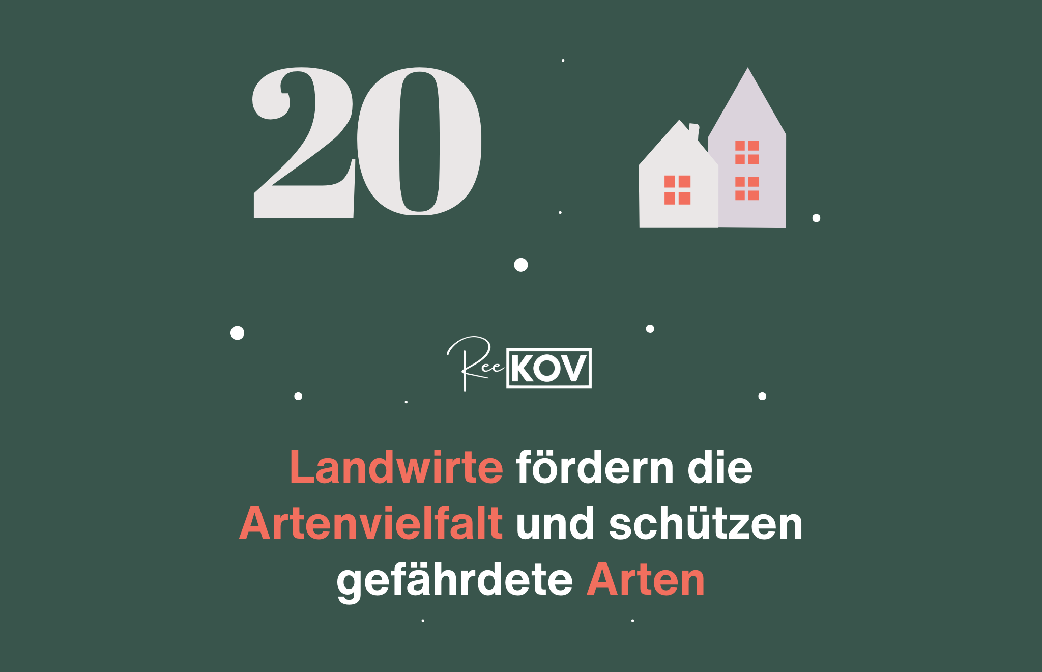 Landwirte fördern die Artenvielfalt und schützen gefährdete Arten